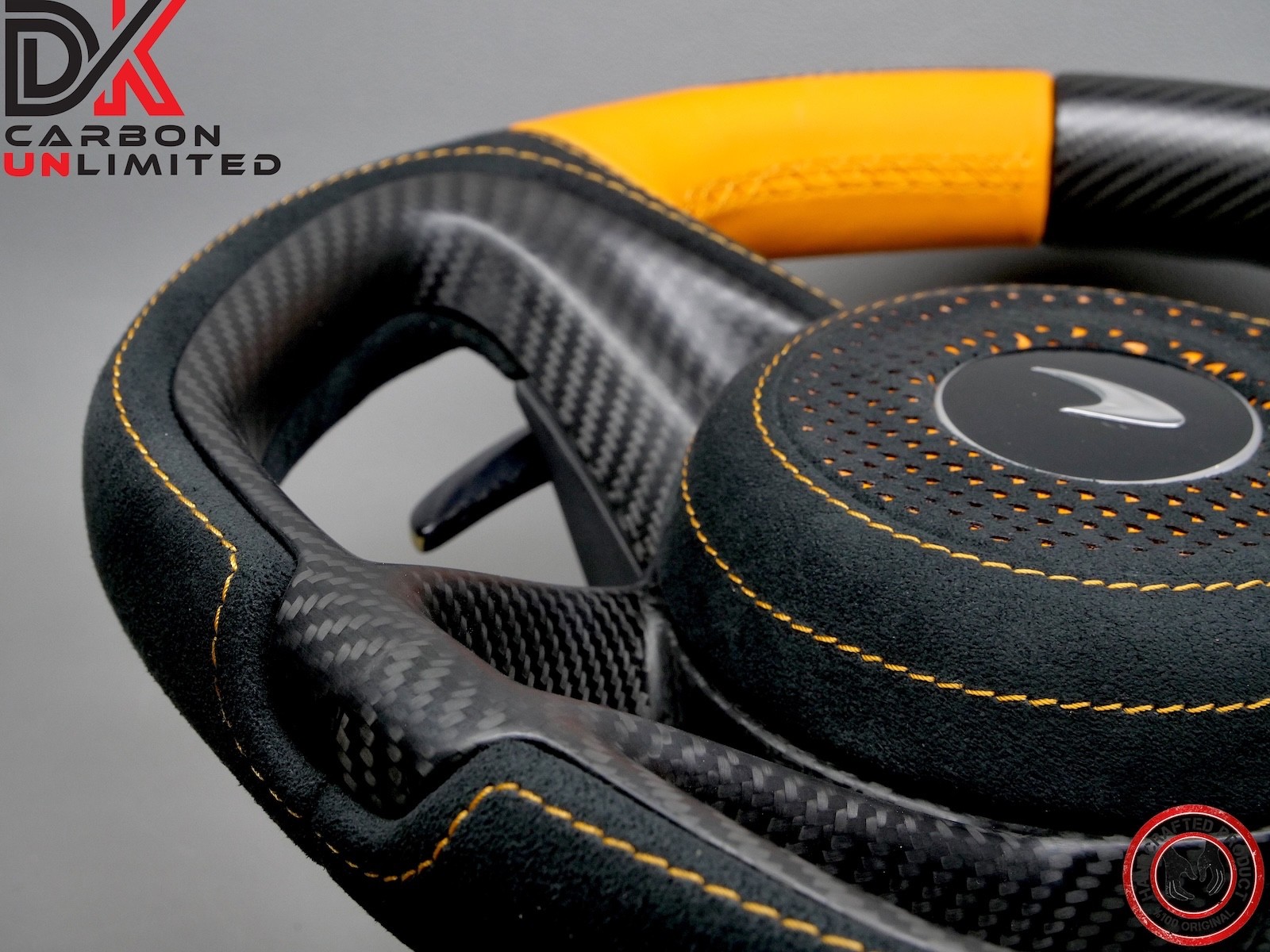 McLaren 720S Steering wheel Orange