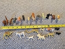 Vintage Animal Toys Lot Of 23. Lots Of Animals- See Pics
