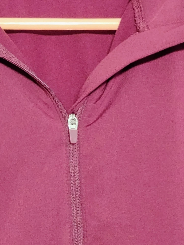 DANSKIN теперь куртка 1/4 молнии девочек 8-10 92% полиэстер 8% спандекс - Изображение 4 из 4