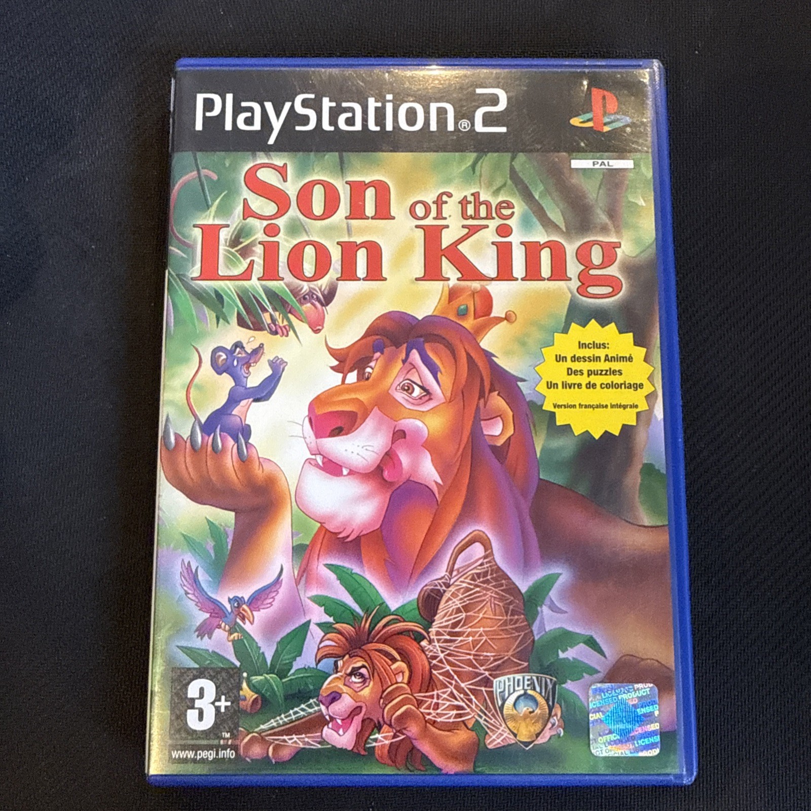 Jeu Sony Playstation 2 Son Of The Lion King PS2 Allemand
