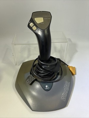 Logitech Wingman Attack Joystick Controller - J-YB11 Working #ML