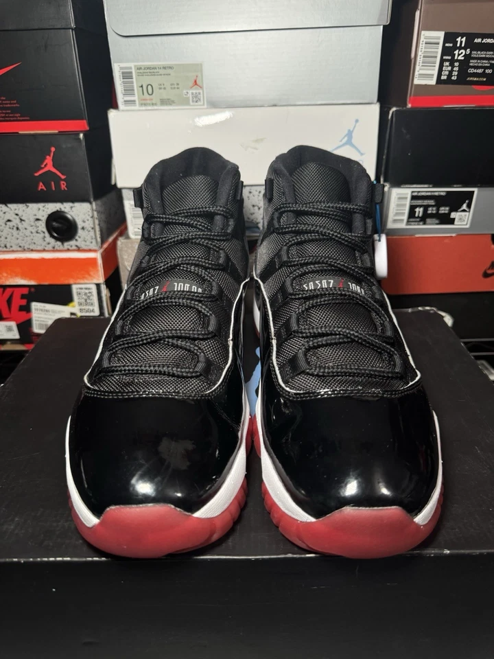 Size 11 - Jordan 11 Retro High Bred (USED) - Image 4 of 4