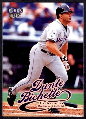 1999 Ultra Dante Bichette Colorado Rockies #61