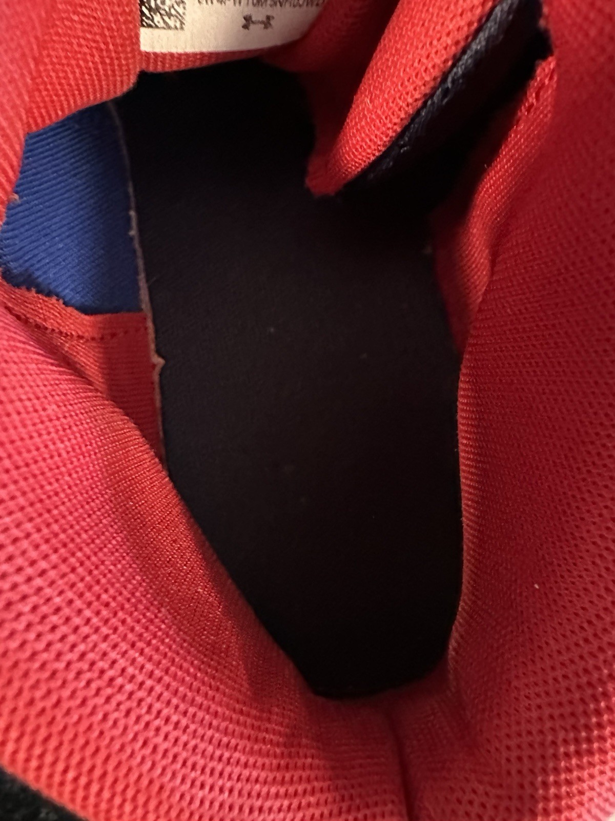 Under Armour UA Spotlight Franchise 4 RM Football Cleats Size 6Y Flag USA Blue thumbnail 13