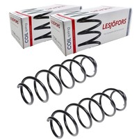 2X LesjÖFors Fahrwerksfedern Hinten Passend FÜR Renault Laguna Links+Rechts