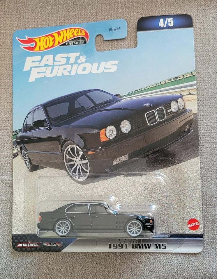 Hot Wheels Premium Fast & Furious Real Riders 1991 BMW M5 4/5 - Image 2 of 4