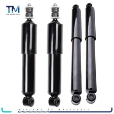 4 Front & Rear Shock Struts For 00-04 Nissan Frontier 2WD 4WD Absorbers Assembly