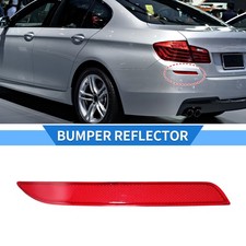 Rear Left Bumper Reflector No.63147842955 for BMW 528i 2012-2016 Red