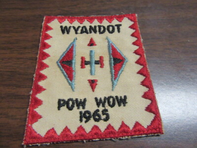 Siwinis 252 Wyandot Chapter Pow Wow 1965 Patch        BT3