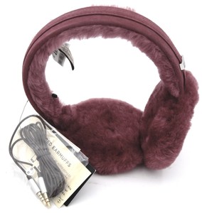Paraorecchie ugg classic tech neri e bronzo in montone con cuffie integrate  - Stileo.it