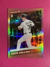 🐶 2020 Donruss Holo Purple Variations #247 Zack Collins RETRO