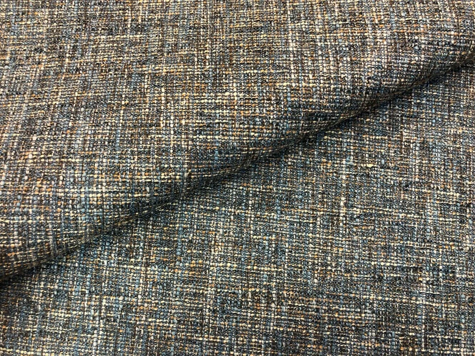 1 Swatch Yankee Texture Tweed Fabric in Lunar Green - Image 4 of 4