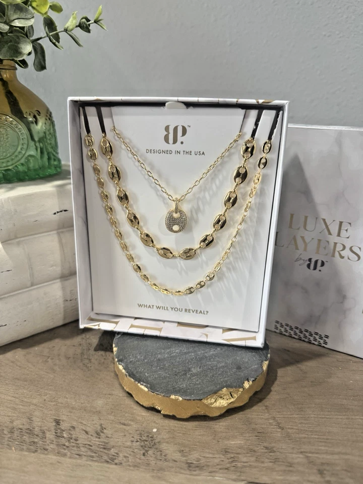 Bomb Party Necklace: Luxe Layers 2025 Collection, NK36946 "Watch Me Rise" - Image 2 of 4