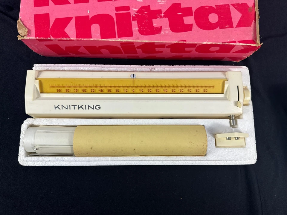 Knitking Knittax Pattern Reader Machine with Patterns Instructions Box - Image 3 of 4