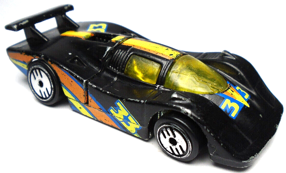 1983 HOT WHEELS 2 SOLAIRE CX4 #33 BLACK 1:64 DIECAST 2 7/8