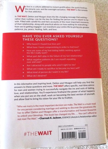 SIGNED DEVON FRANKLIN & MEAGAN GOOD - THE WAIT POWERFUL FINDING THE LOVE OF LIFE - Picture 8 of 8