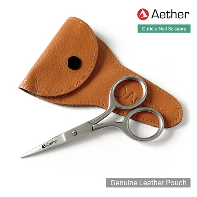 Aether® Cuticle Nail Scissors Sharp J2 420 Stainless Steel Facial Nose Hair