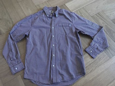 Mens Tiberland Checked Long Sleeve Shirt Size Medium Excellent Condition