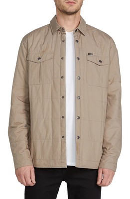 volcom larkin quilted jacket