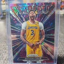 Anthony Davis 2020-21 Prizm Fast Break Fearless disco prizm