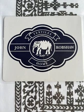 John Robshaw Makki Charcoal Queen Duvet Cover - New with tags