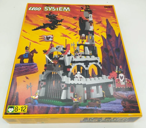 LEGO 6097 Night Lord's Castle MISB NEW Vintage Fright Knights Knights Castle 6087