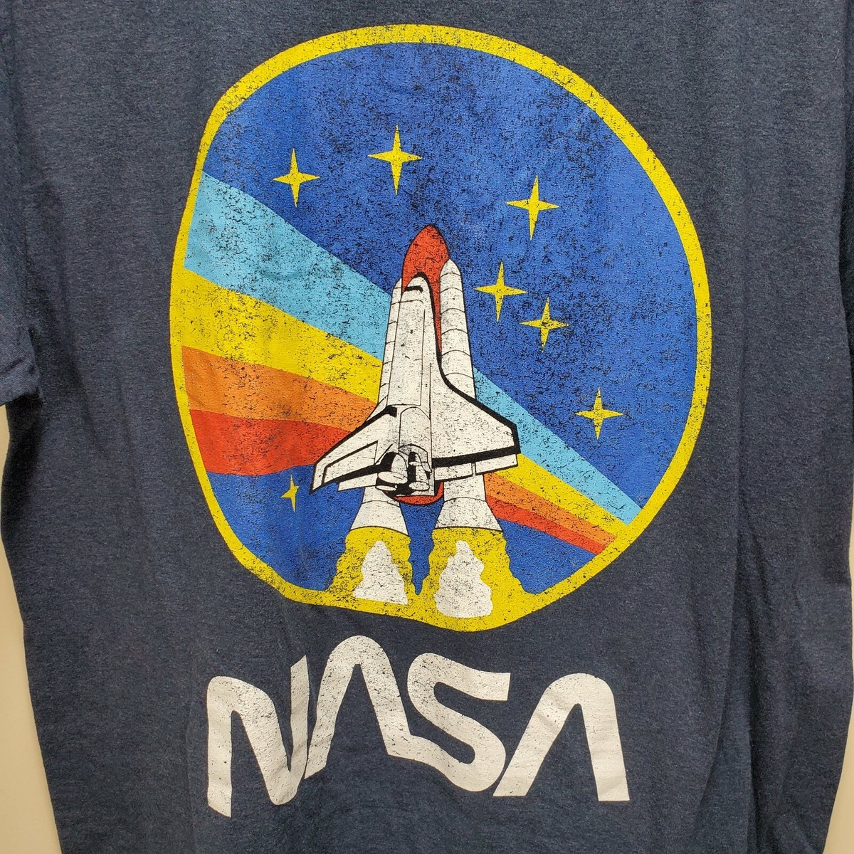 トップス NASA Amazon.com: Blue NASA T-Shirt : Clothing, Shoes & Jewelry