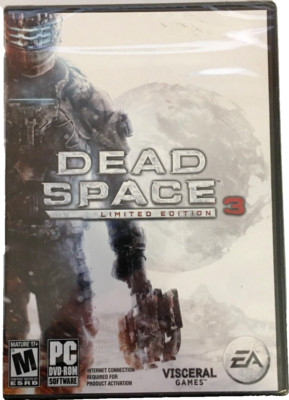 FACTORY SEALED Dead Space 3 Limited Edition PC DVD-ROM WIN XP/VIsta/7 & 8