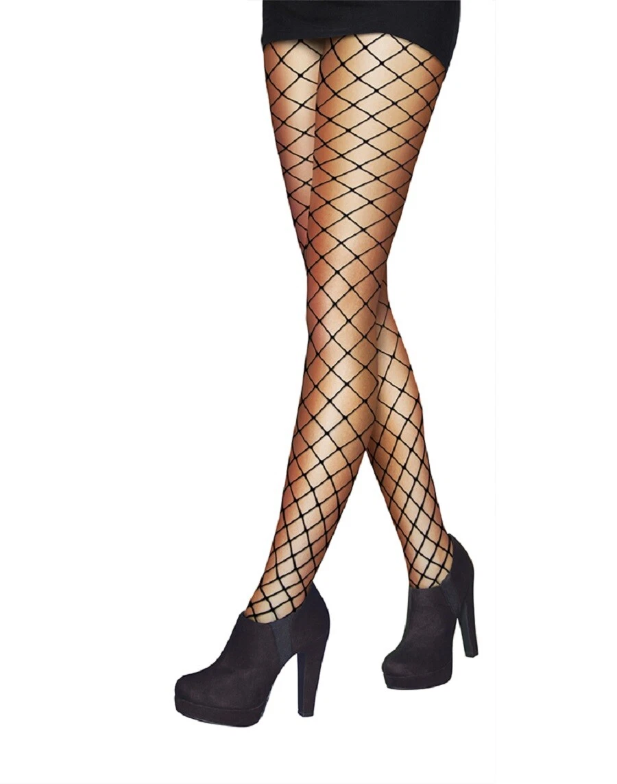 Collants Fantaisie Pretty Polly - Effet Lurex Et Motif Argyle - Taille Unique - Neuf Avec étiquettes