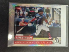 2021 Donruss Ronald Acuna Jr. Livestream LS-5 Rapture Parallel