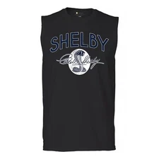 Vintage Shelby Cobra Logo Muscle Shirt Mustang GT500 GT Powered by Ford Men's