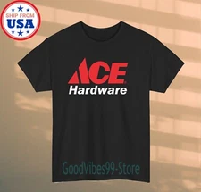 Ace Hardware Men's Black Size S-5XL