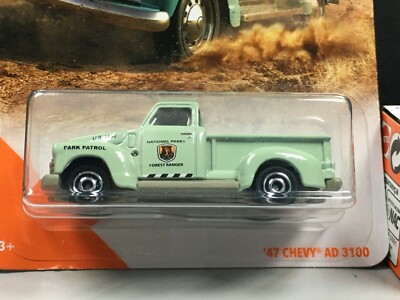 Matchbox 2020 '47 CHEVY AD 3100 96/100 , POWER GRABS + CARD | eBay