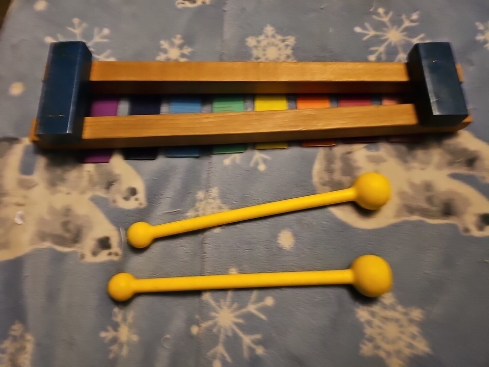 Xylophone Color Xylo A Right Time Toy Childhood Interests, Inc. Vintage