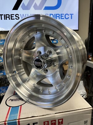 15 inch Wheels Rims American Racing AR23 AR235865 5x4.5 15x8