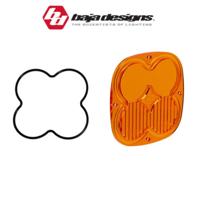Baja Designs Squadron Factory Amber Driving/Combo Light Pod Lens Kit - Universal