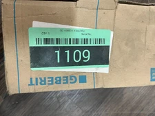 Geberit 115.999.21.1 Chrome Dual Flush Half-Moon Actuator Panel #1109 P21