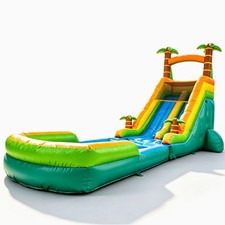 32FT Giant Commercial Inflatable Water Slide with Blower for Kids Adults Party