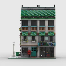 Compatible Small Two Level Flat Apartment and Store Modular Building 1470