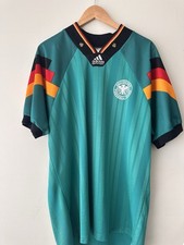 Vintage Germany 92 94 Adidas Away Shirt 10 Lothar Matthaus Jersey World Cup 90s