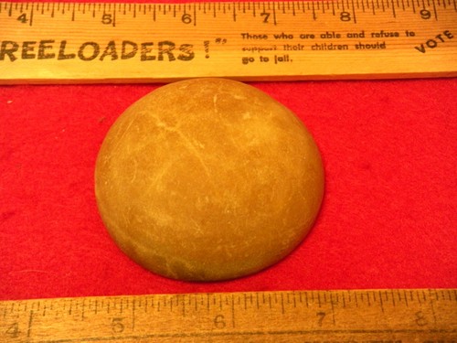 2.55" LARGE CLAYSTONE CONE - CHEROKEE CO. ALABAMA - COOSA RIVER CLAYSTONE CONE