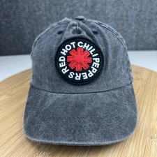 NWT Red Hot Chili Peppers Kids Youth Hat Cap Strapback OSFM Gray RHCP Music