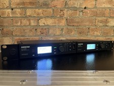 PAIR of Shure ULXD4 L50A ULX-D Wireless Microphone Receivers- 653-663 MHz w/PSUs