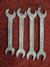 Antique Westline 4 Piece Open End Wrench Lot