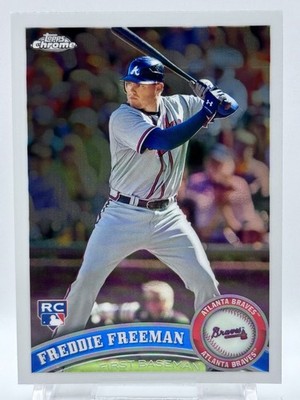 2011 Topps Chrome - Freddie Freeman #173 (RC)