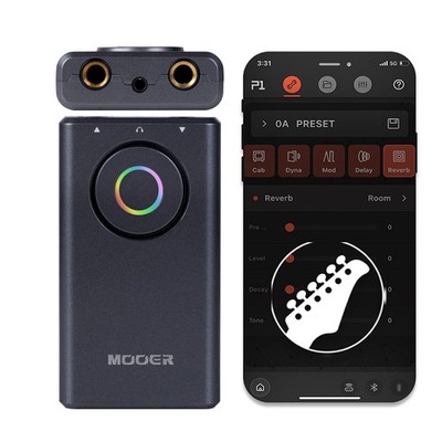MOOER Prime P1 Multi-Effects Processor Headphone Amp, Bass Guitar Pedals with...