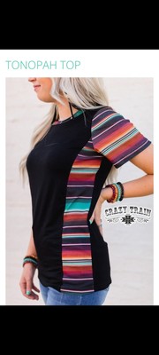 Crazy Train Tonopah Top Size XS