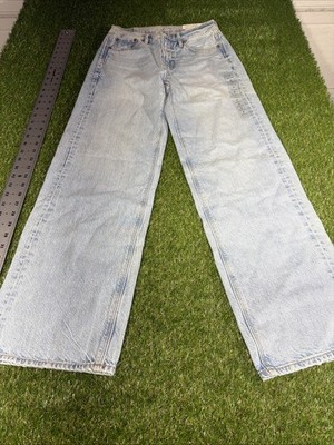 American Eagle Outfitters '90s Wide Leg high-rise jeans in a size 2, Size 26W