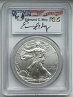 2014 Silver Eagle - PCGS MS69 - Moy Signed