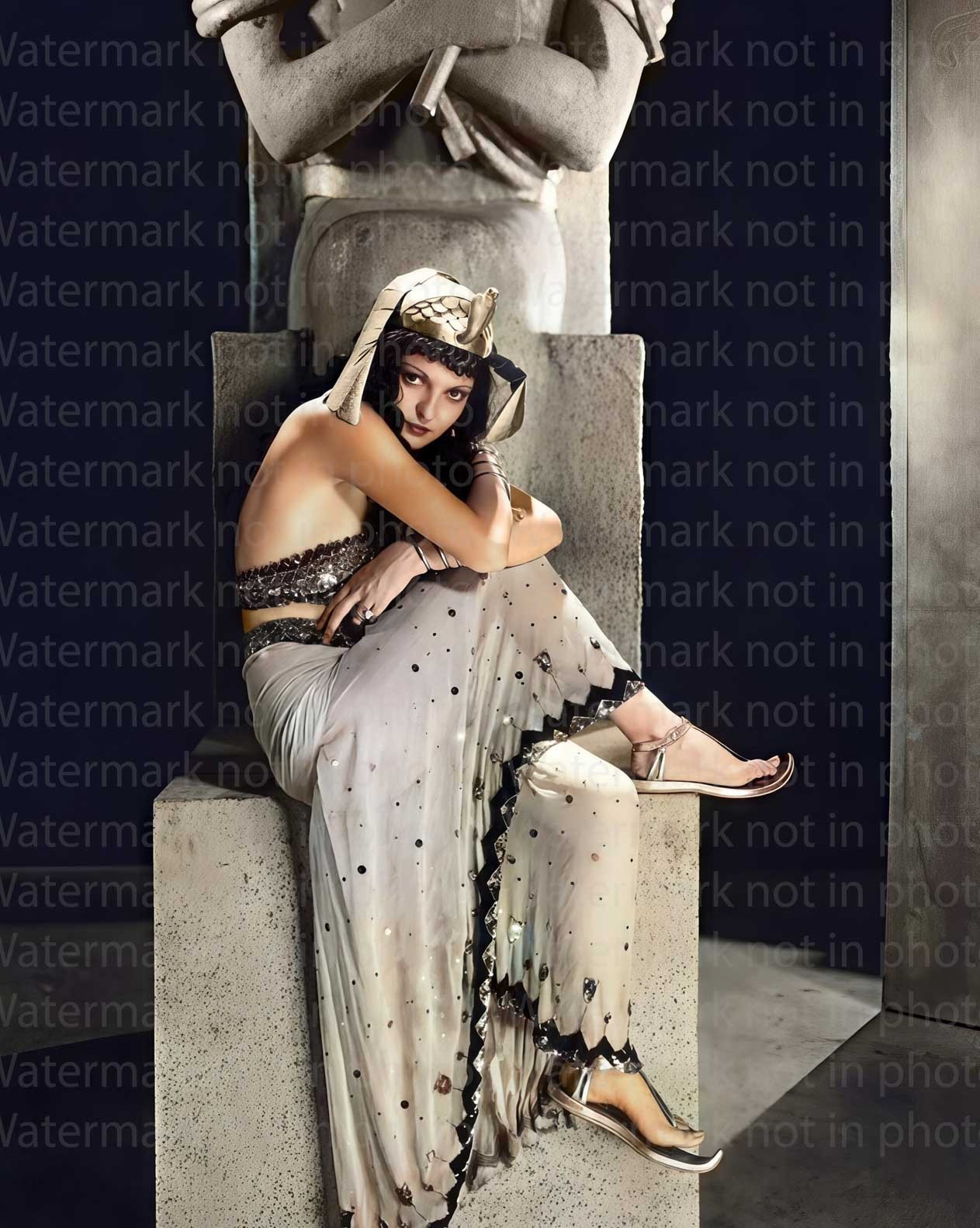 Zita Johann in 1932 The Mummy 8x10 RARE COLOR Photo 602 REMASTERED | eBay